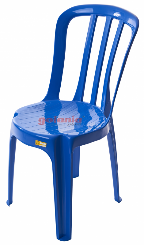 Cadeira Plástica Bistrô Preta