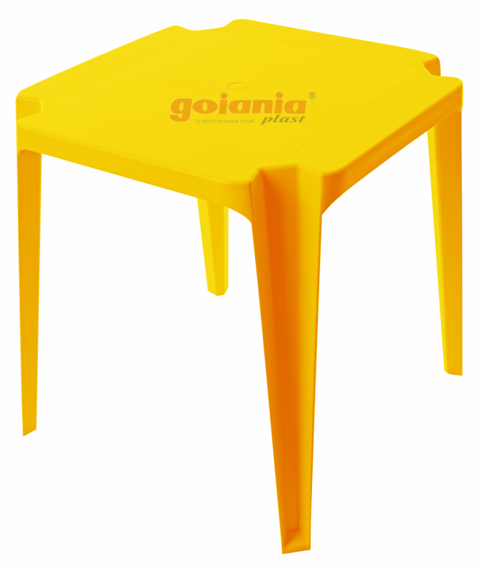 Conjunto de Mesa e Cadeira de Plástico para Piscina