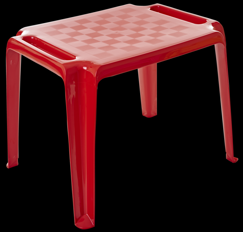 Mesa Plástica Redonda com Cadeiras