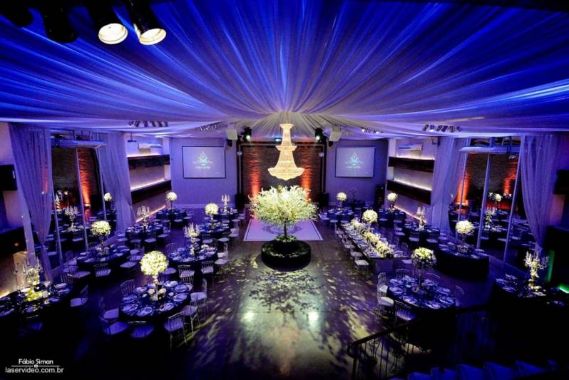 Salão de Festa de Casamento de Luxo